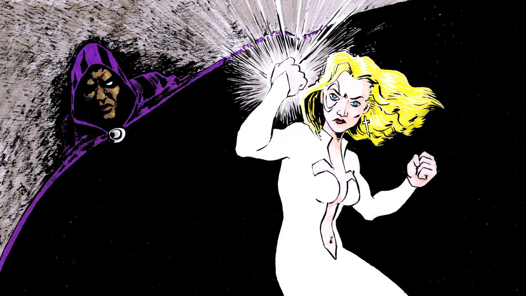 Art by David Wynne. Prints and travel mugs available until 1/11/2015 in the shop, or contact David for the original.