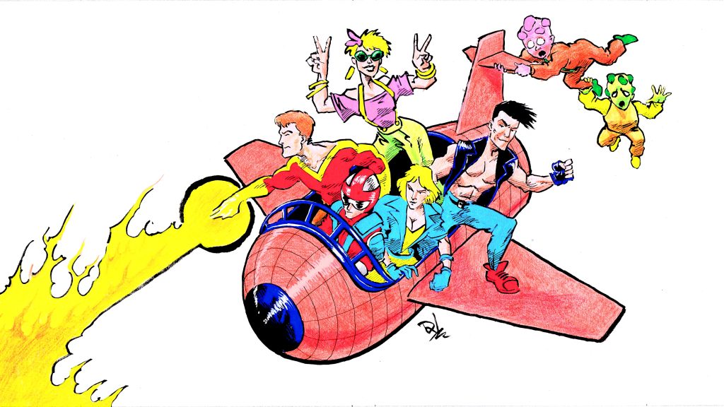 Art by David Wynne. Prints and cards available at the shop, or contact David to purchase the original.