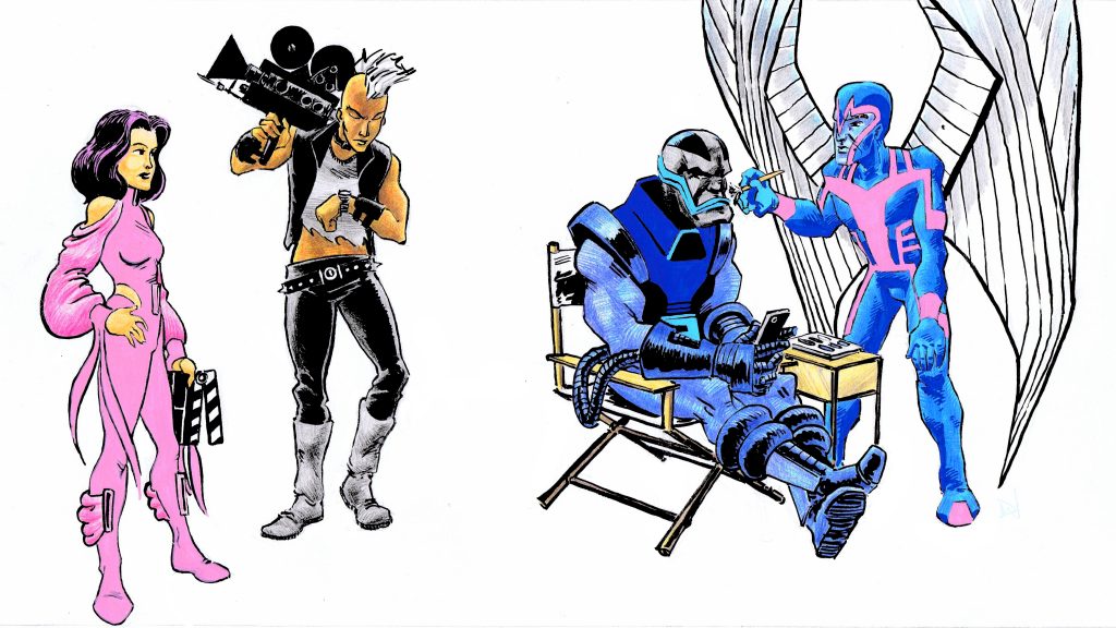 Art by David Wynne. Prints and cards available at the shop, or contact David to purchase the original.