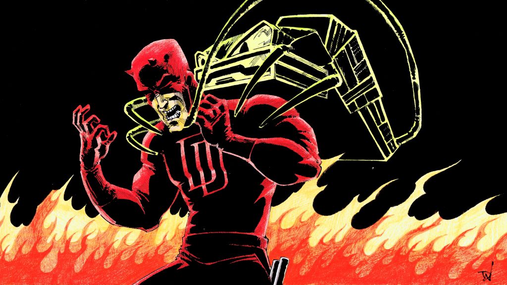 Art by David Wynne. Prints and cards available at the shop, or contact David to purchase the original.