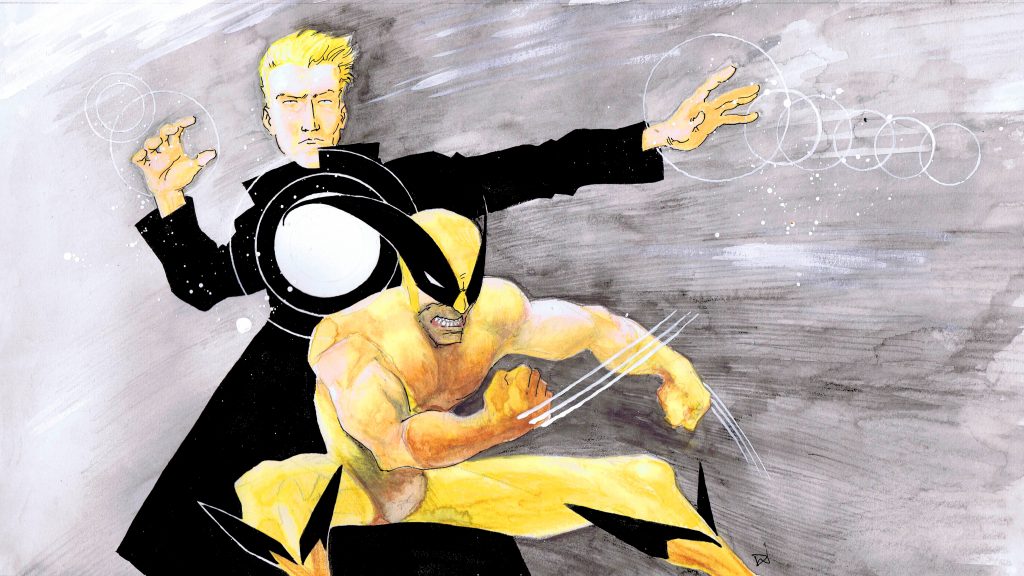 Art by David Wynne. Prints and cards available at the shop, or contact David to purchase the original.