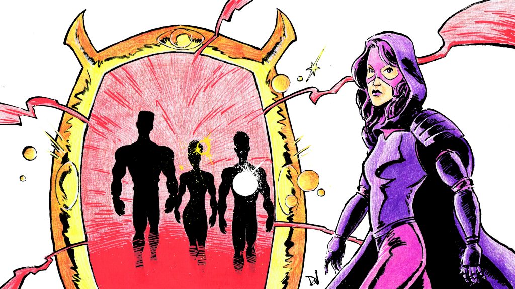 Art by David Wynne. Prints and cards available at the shop, or contact David to purchase the original.