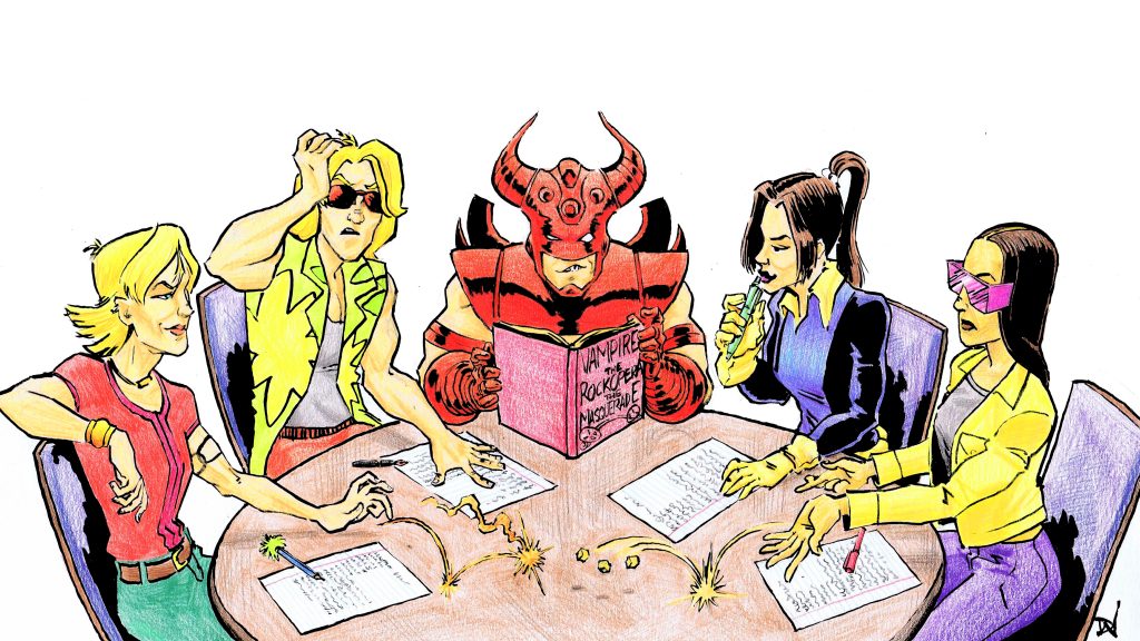 Art by David Wynne. Prints and cards available at the shop, or contact David to purchase the original.