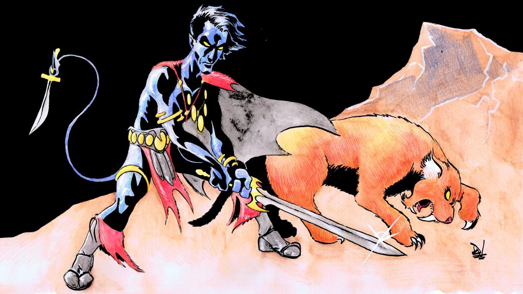 Art by David Wynne. Prints and cards available at the shop, or contact David to purchase the original.